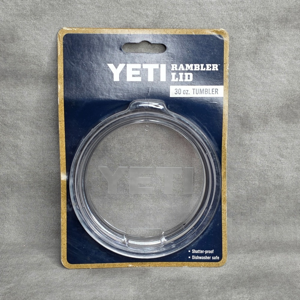 YETI Rambler 30‎ oz Clear  Tumbler Lid Replacement New In Package